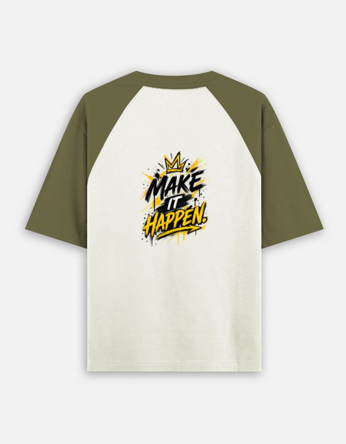 Unisex Oversized Raglan